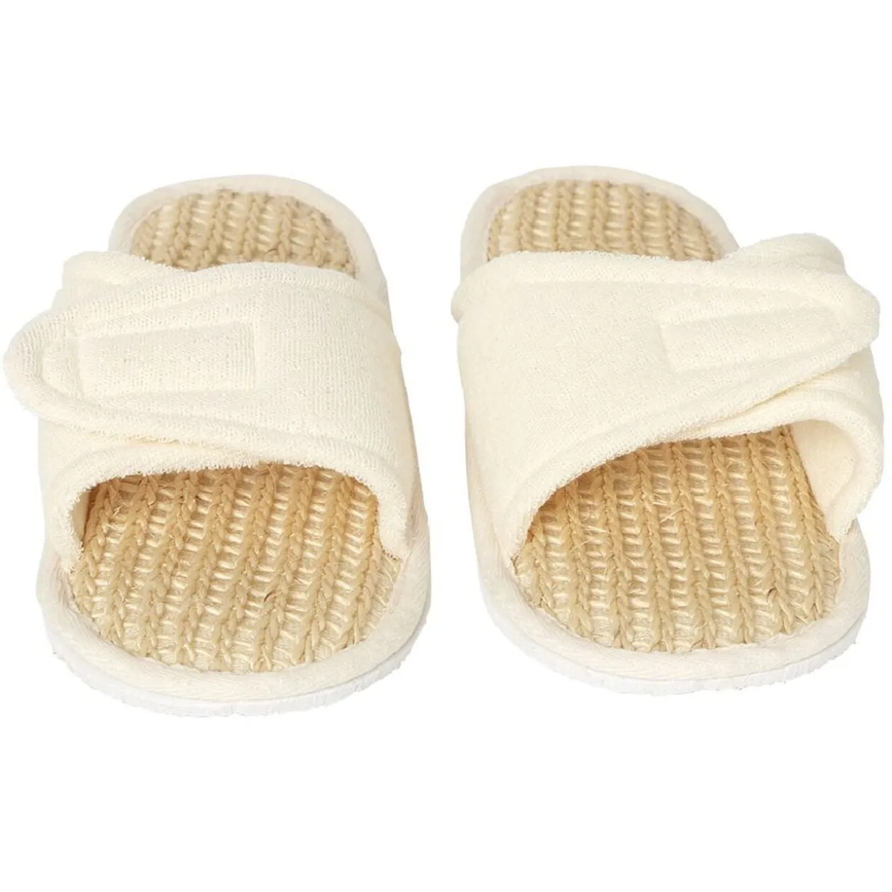 Chaussons en lin pour spa