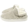 Chaussons femme hiver gris T36 à 41