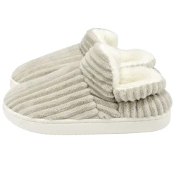 Chaussons femme hiver gris T36 à 41