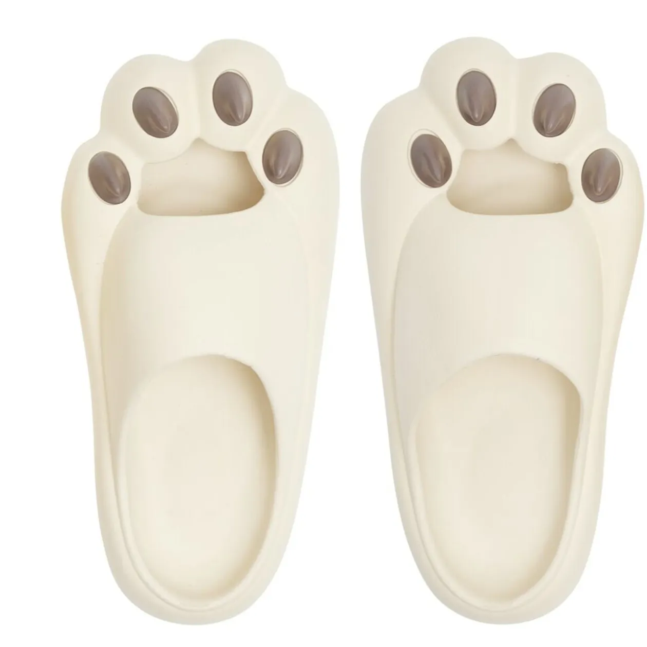 Chaussons griffe caoutchouc beige 38/39