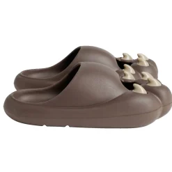 Chaussons griffe caoutchouc marron 36/37 < Gifi Discount