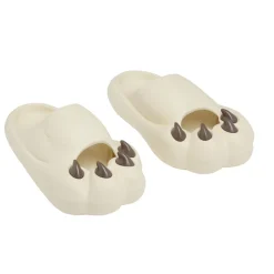 Chaussons griffe caoutchouc marron 44/45