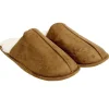 Chaussons homme marron fourrés blancs 44/45 < Gifi Hot