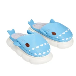 Chaussons mixtes requin bleus T36 à T45