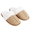 Chaussons mules femme marron fourrées T40/41