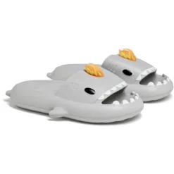 Chaussons requin flamme caoutchouc gris 40/41 < Gifi New