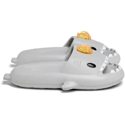 Chaussons requin flamme caoutchouc gris 36/37 < Gifi New