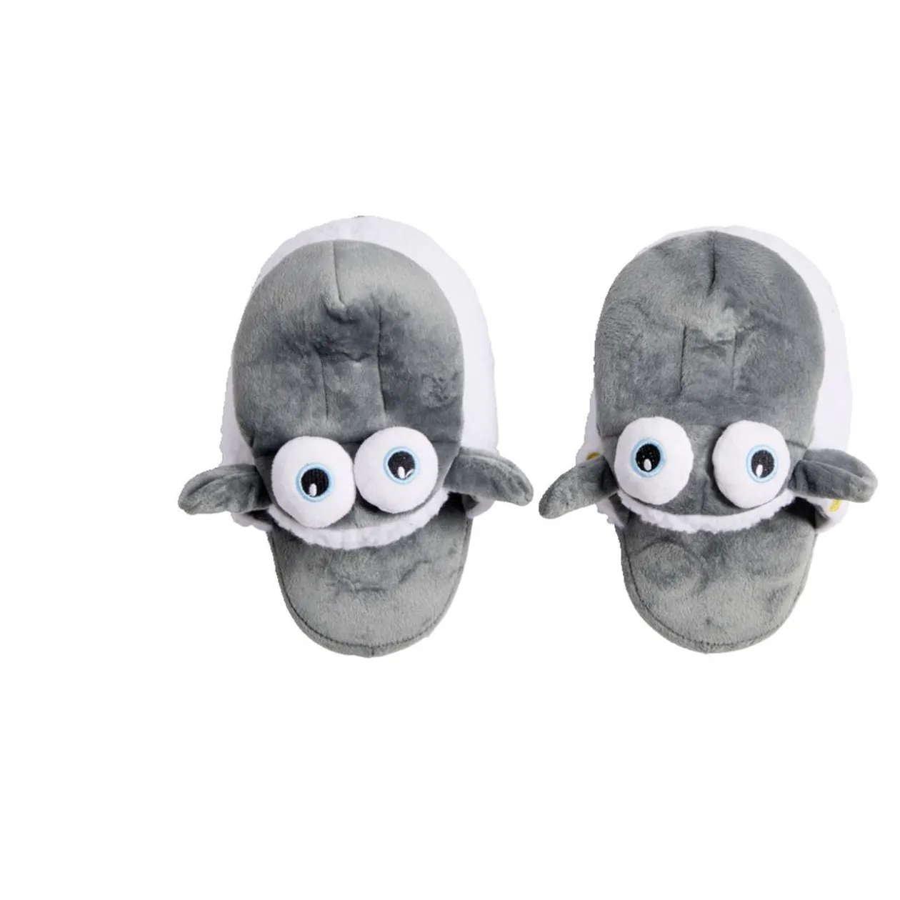 Chaussons tête de mouton polyester gris - pointure 32 à 45