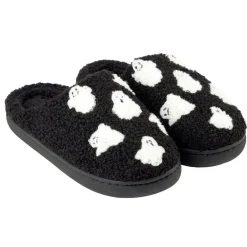 Chaussons unisexes noir fantôme Halloween 36à45 < Gifi Sale