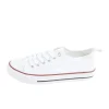 Chaussures toiles femme T36 à 40 blanches