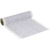 Chemin de table effet Lin motif perle bleu < Gifi Best