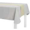 Chemin de table en polyester effet jute