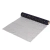 Chemin de table tulle bleu motif étoile dorée 3m