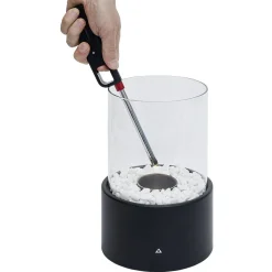Cheminée de table bioéthanol Ø18XH26,5cm