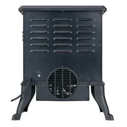Cheminée électrique chauffante 800-1500W effet flamme 37x23xH44cm