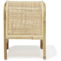 Chevet Malang rotin naturel - L40xP35xH45 cm
