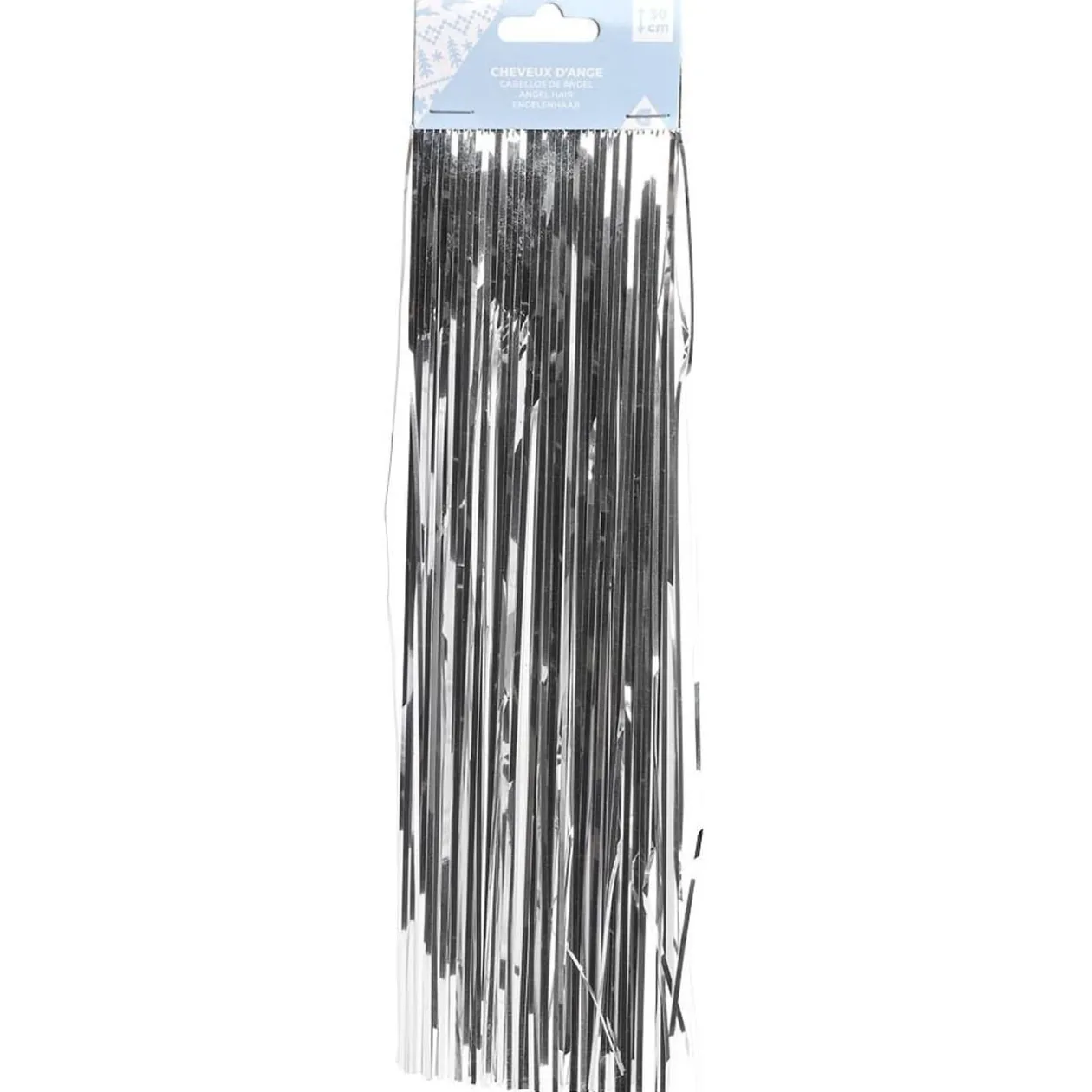 Cheveux d'ange L30cm argenté