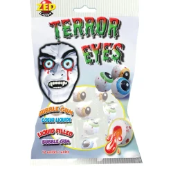 Chewing-gum Halloween yeux coeur liquide 180gr