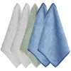Chiffon en microfibre x5