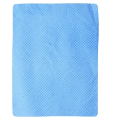 Chiffon microfibre pour voiture x2 bleu et jaune 32x43cm