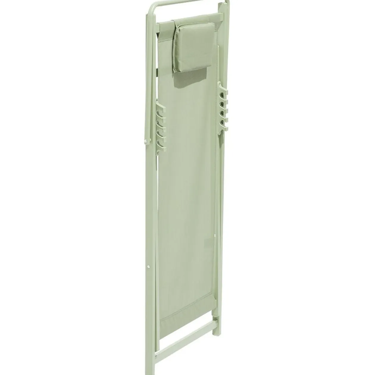 Chilienne Oxford 5 positions vert sauge 61x100xH92cm