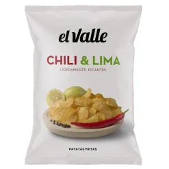 Chips El Valle saveur piment et citron vert 130g