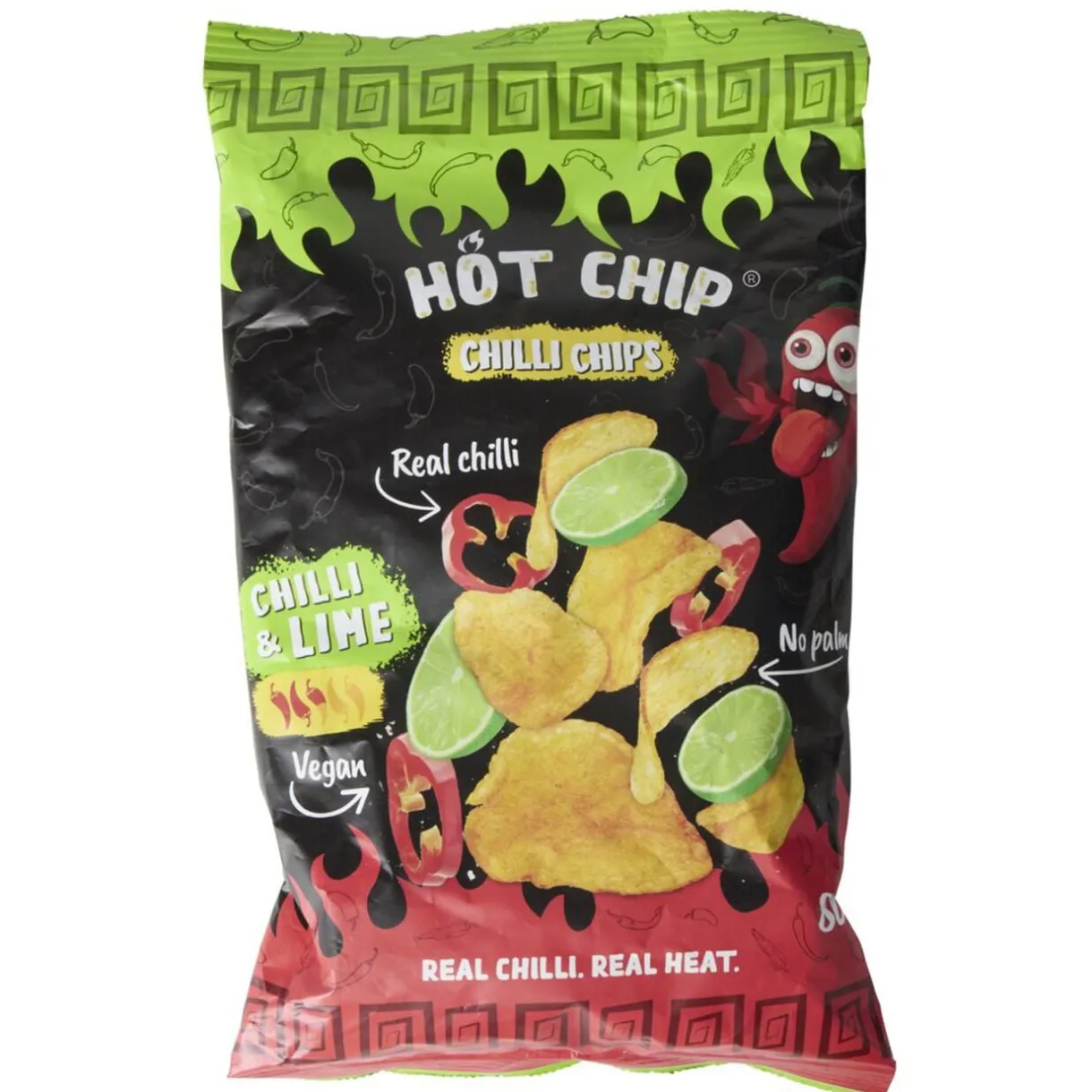 Chips piquantes Hot Chip chili et citron vert épicées 80gr < Gifi Online