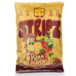 Chips piquantes Hot Chip saveur piment jalapeño bruschetta 80gr