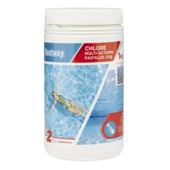 Chlore multiactions piscine 1kg pastille 20gr < Gifi Outlet