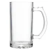 Chope à bière en verre 480ml H14,8cm