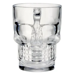 Chope de bière Halloween forme tête de mort 510ml < Gifi Discount