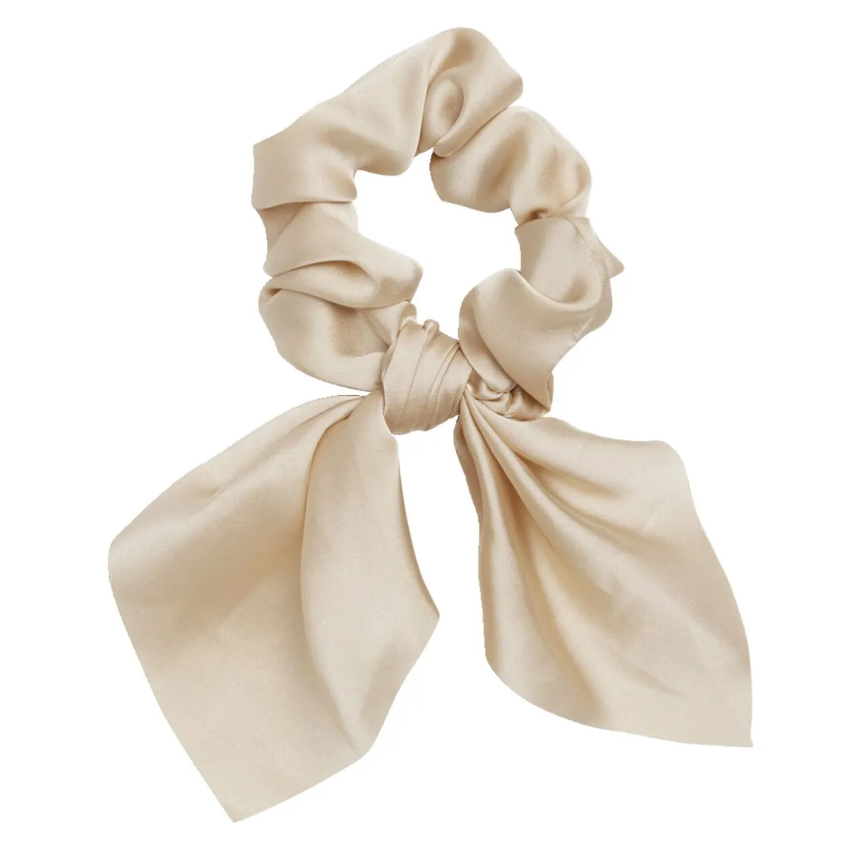 Chouchou foulard satiné marron < Gifi Sale