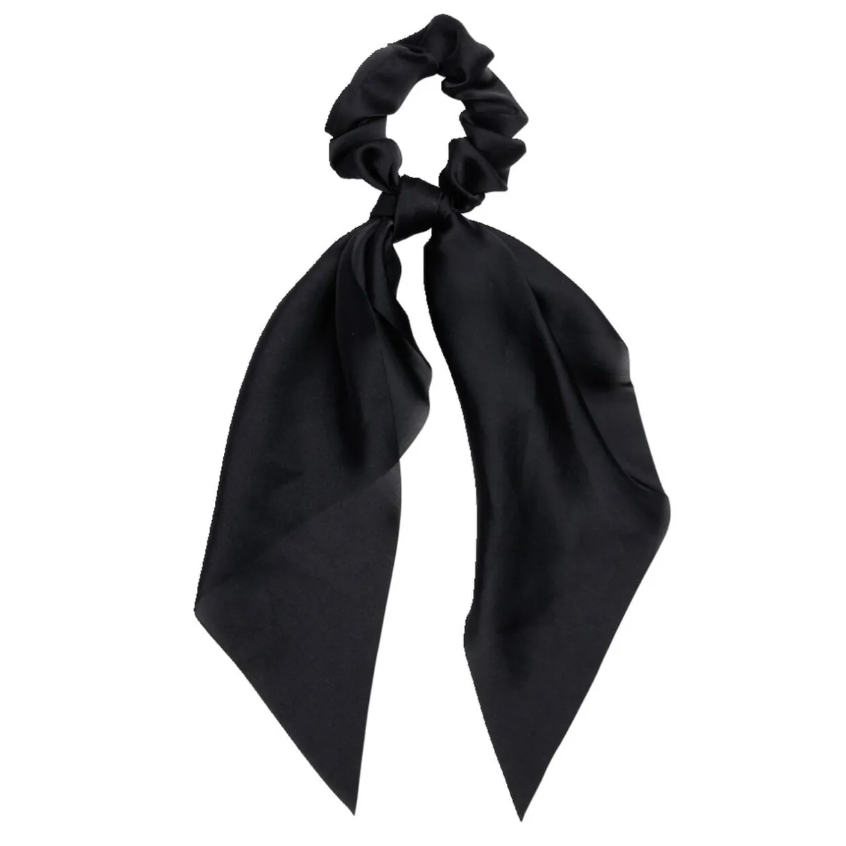 Chouchou foulard satiné noir < Gifi Best