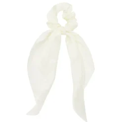 Chouchou ruban à cheveux en tissu rayé L29cm (4 modèles)