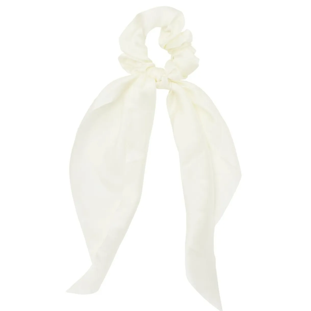 Chouchou ruban à cheveux en tissu rayé L29cm (4 modèles)
