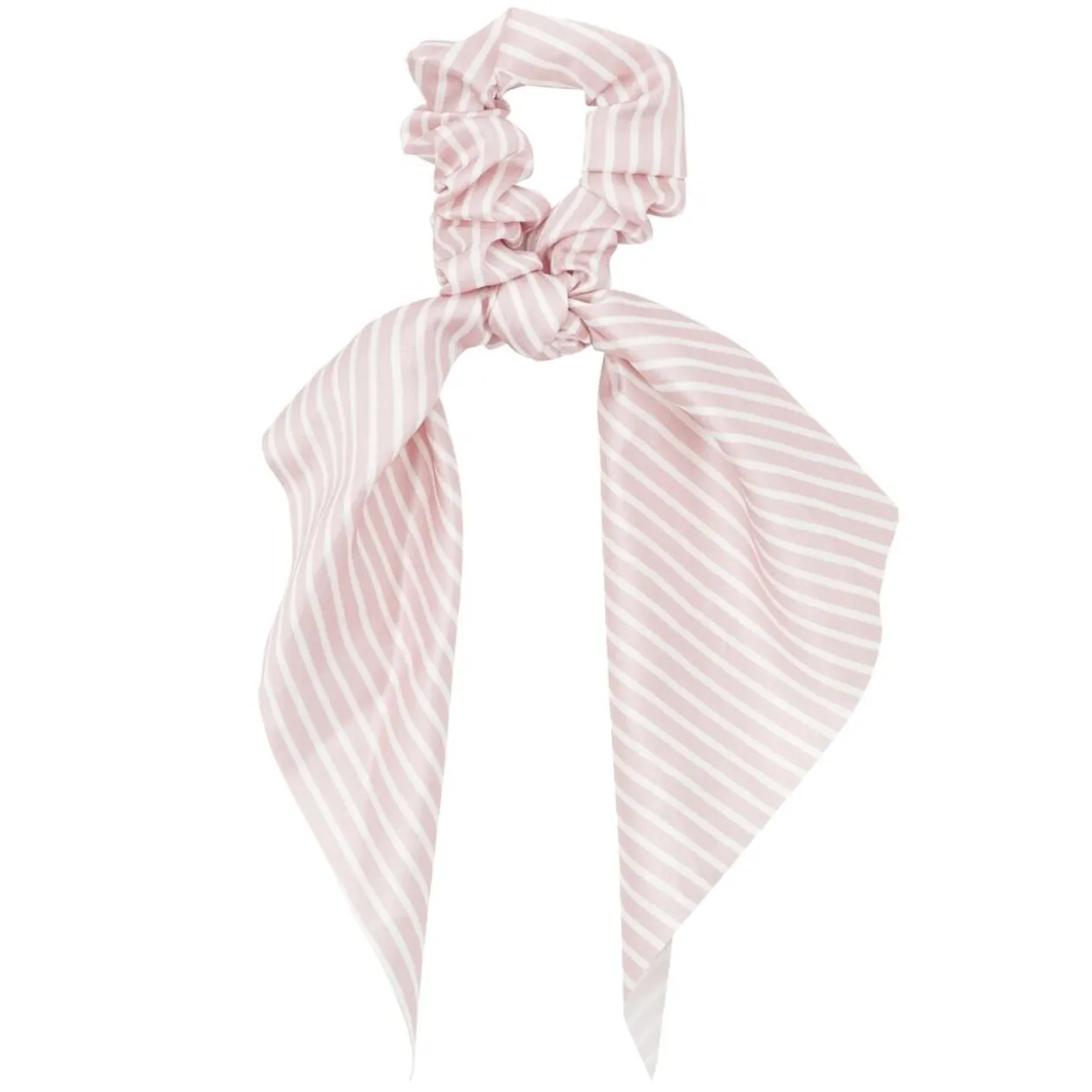 Chouchou ruban à cheveux en tissu rayé L29cm (4 modèles)