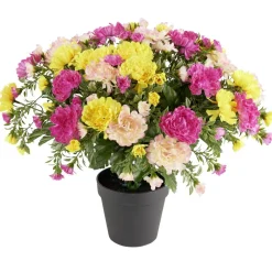 Chrysanthème 14 tiges en pot Ø34xH30cm