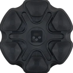 Cible de boxe murale bluetooth musicale et lumineuse noire Ø38cm