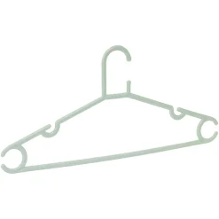 Cintre en plastique vert x5 - L38,5xH17cm < Gifi Best