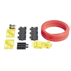 Circuit course voiture avec 2 véhicules métal L460cm
