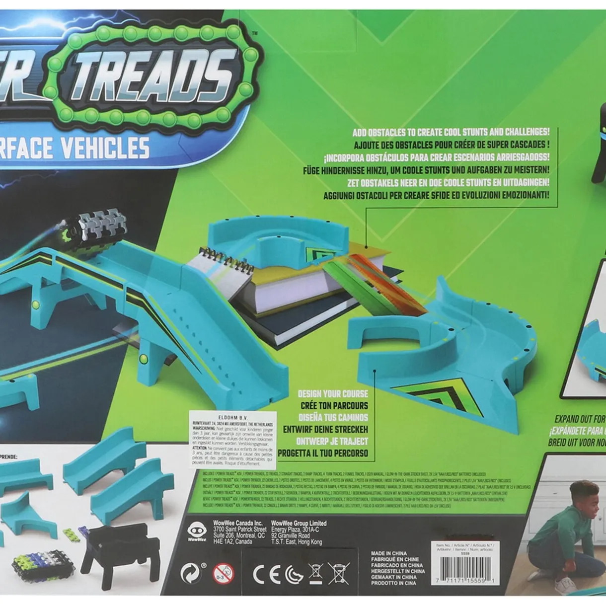 Circuit phosphorescent Power Treads course épique 30 pièces < Gifi New
