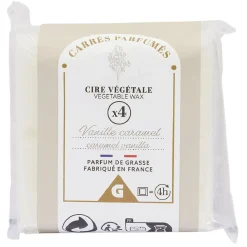 Cire parfumée blanc ivoire senteur vanille 40g x4 < Gifi Hot