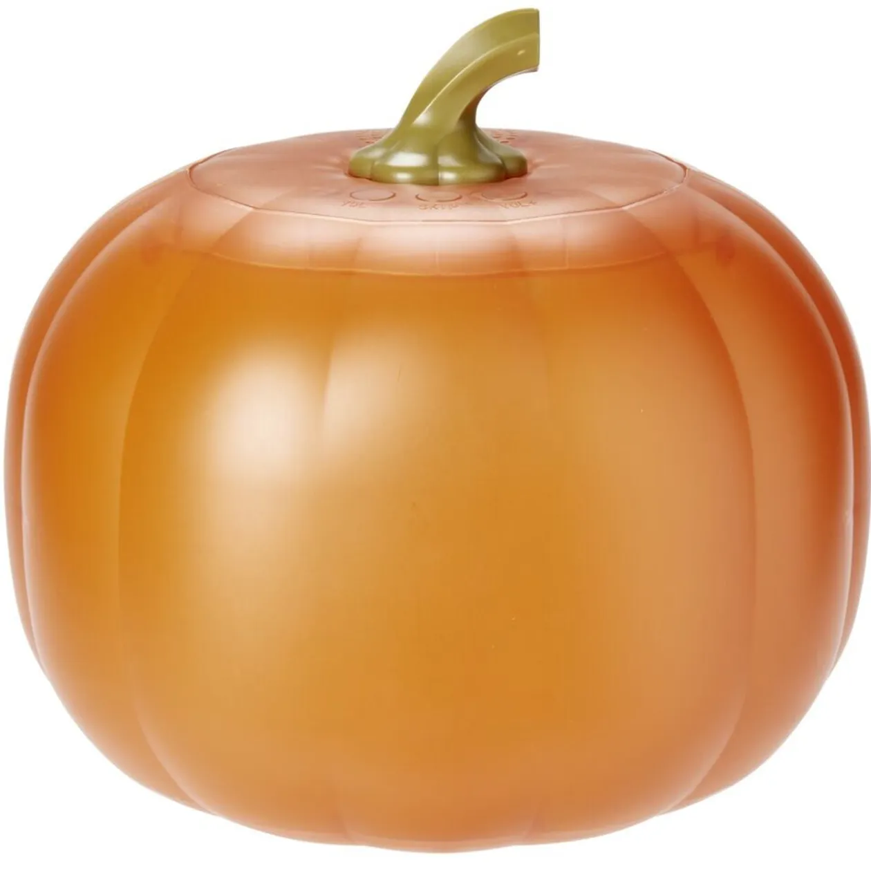 Citrouille animée orange