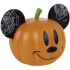 Citrouille Disney Mickey à LED orange et noir - petit modèle
