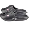 Claquettes raie manta noires 38/39