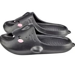 Claquettes raie manta noires 38/39