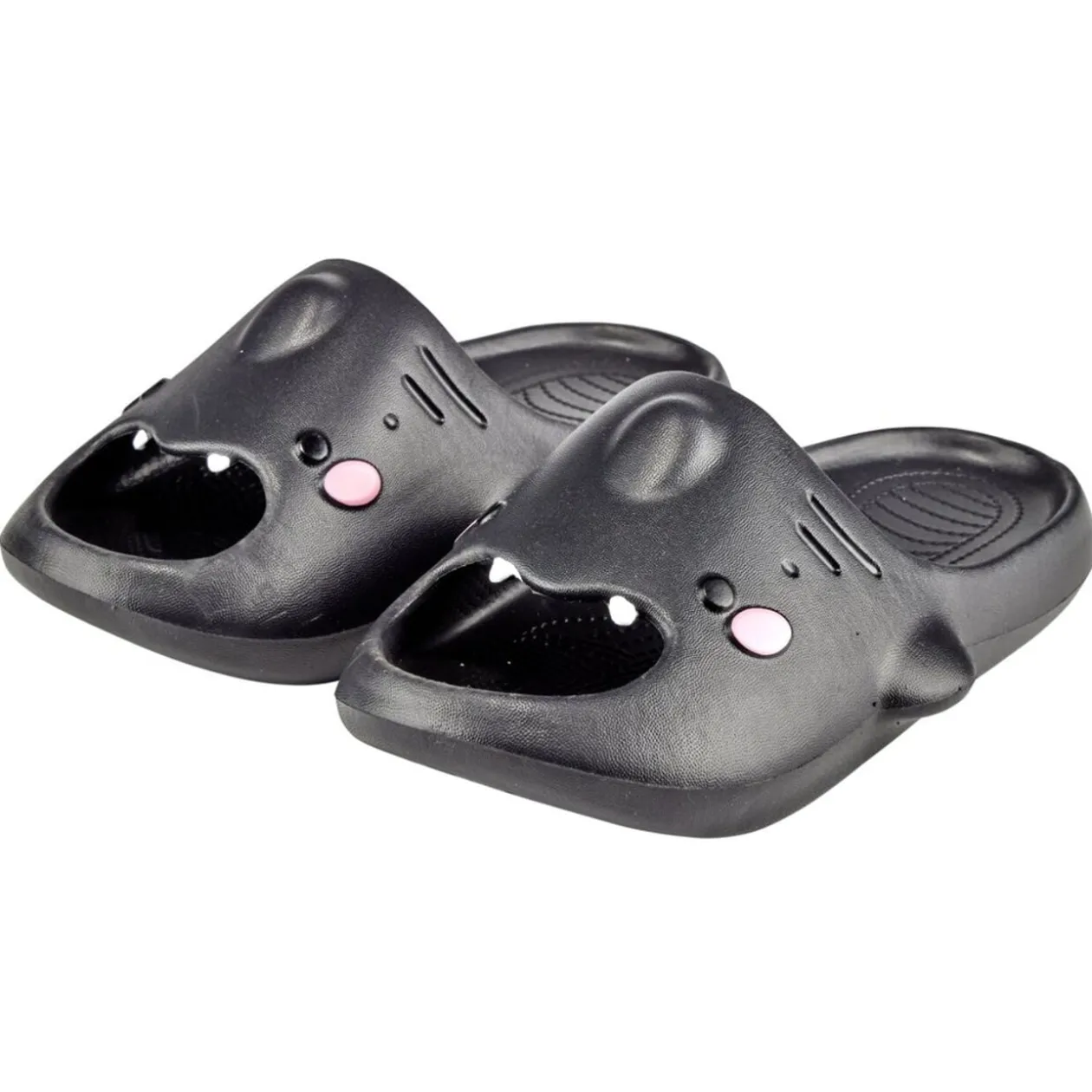 Claquettes raie manta noires 42/43