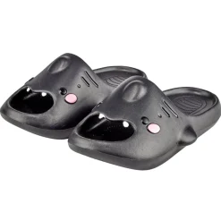 Claquettes raie manta noires 36/37 < Gifi