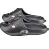 Claquettes raie manta noires 44/45