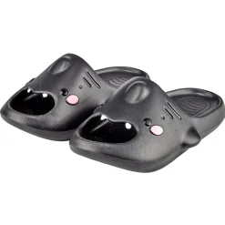 Claquettes raie manta noires 44/45